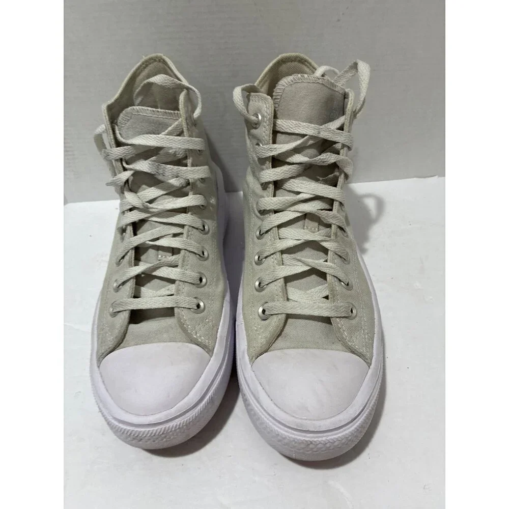 Converse Women's Chuck Taylor All Star Platform High-Top sneakers size 10.5 gray